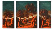 Painting by Tony Clark born Canberra 1954. Nick Cave Private Collection Object photography courtesy of Dan Magree © 2007 